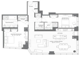 1 Franklin Street, Boston, Massachusetts 02110, 2 Bedrooms Bedrooms, 4 Rooms Rooms,2 BathroomsBathrooms,Condominium/co-op,For Sale,Franklin Street,71946357
