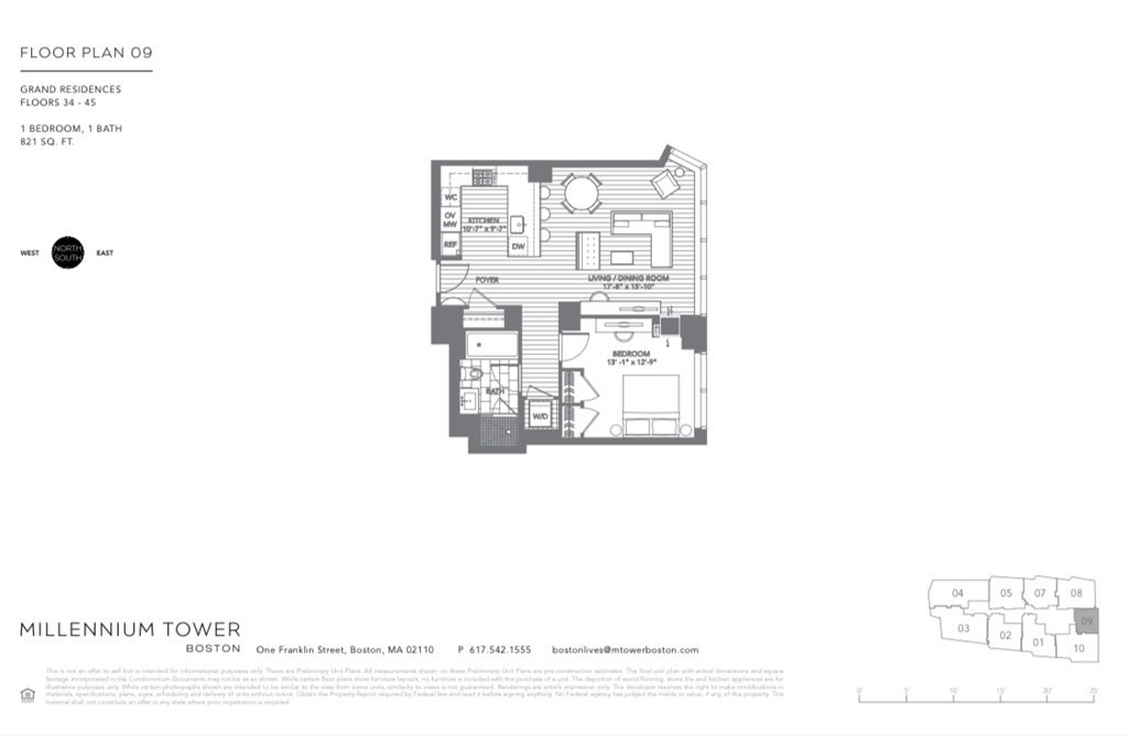 1 Franklin Street, Boston, Massachusetts 02110, 1 Bedroom Bedrooms, 3 Rooms Rooms,1 BathroomBathrooms,Condominium/co-op,For Sale,Franklin Street,72956387