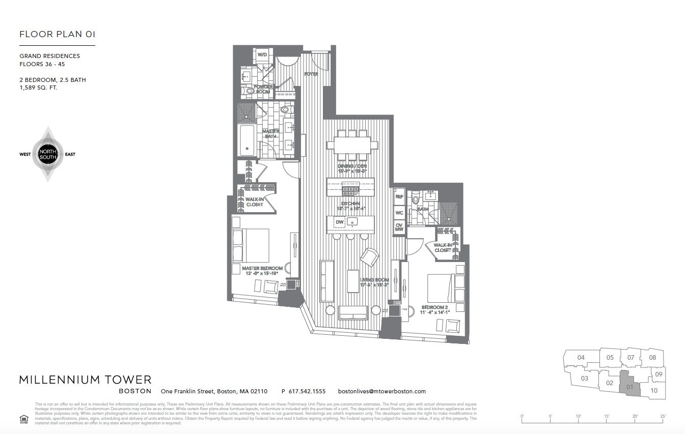 millennium tower, millennium tower boston, boston luxury real estate