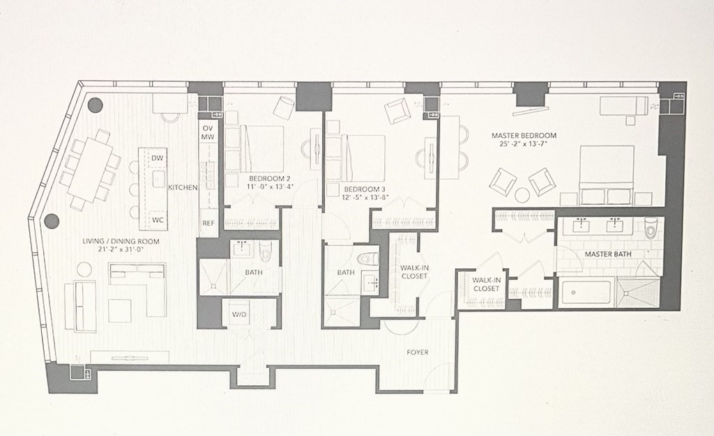 1 Franklin, Boston, Massachusetts 02110, 3 Bedrooms Bedrooms, 5 Rooms Rooms,3 BathroomsBathrooms,Condominium/co-op,For Sale,Franklin,73087561