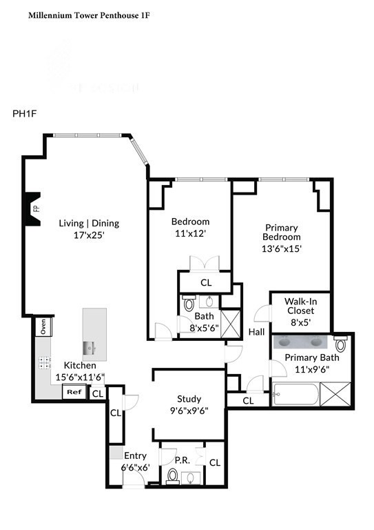 1 Franklin St, Boston, Massachusetts 02110, 2 Bedrooms Bedrooms, 5 Rooms Rooms,2 BathroomsBathrooms,Residential Rental,For Lease,Franklin St,73130926